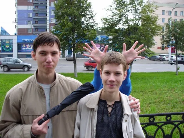 Дима Огородников и Саша Дружинин (2003)